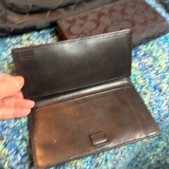 Authentic Coach classic bag with wallet and check book cover - Picture 6 of 14